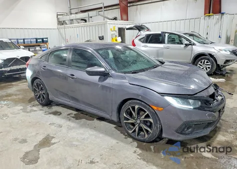 2020 Honda Civic Sport из США, поврежденный, VIN 2HGFC2F86LH551688